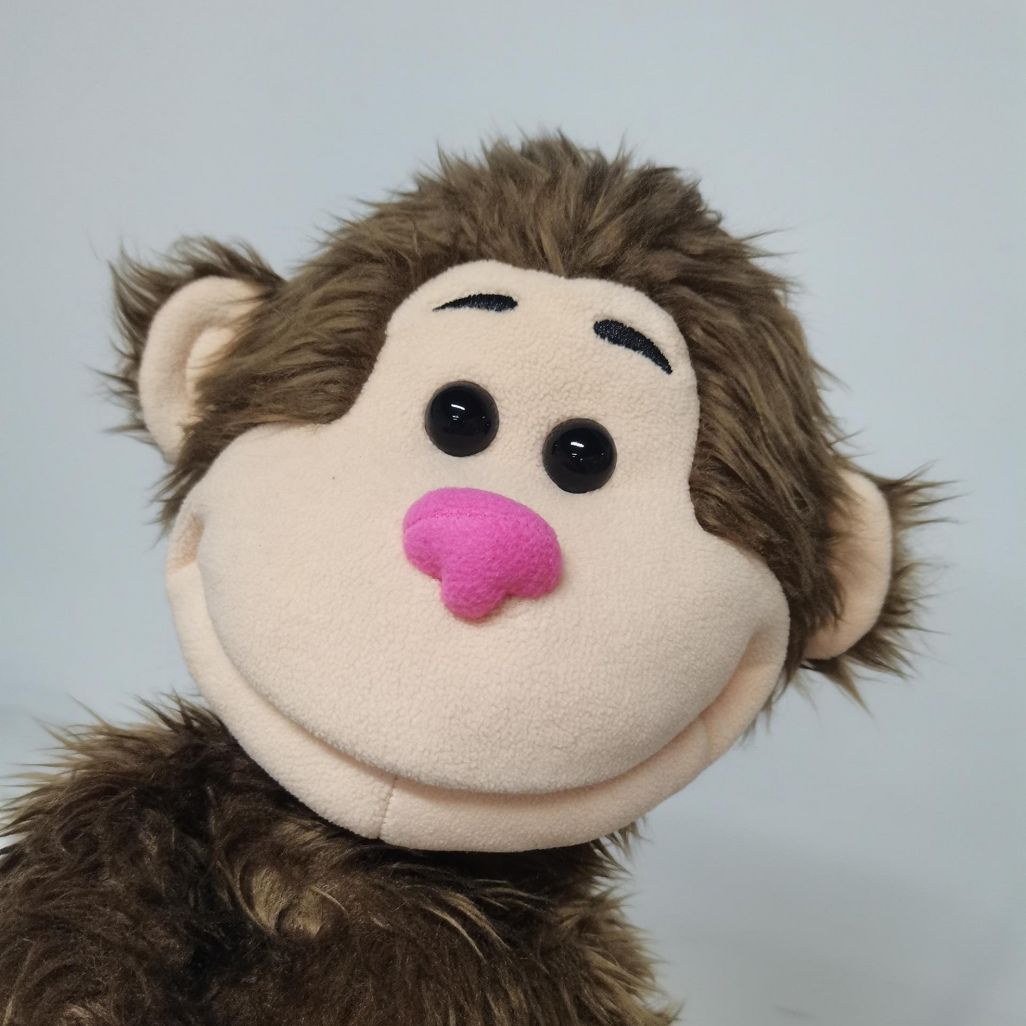 PRE-ORDER Elroy - Full-Body Brown Monkey Puppet (24"/60cm) Shipping October