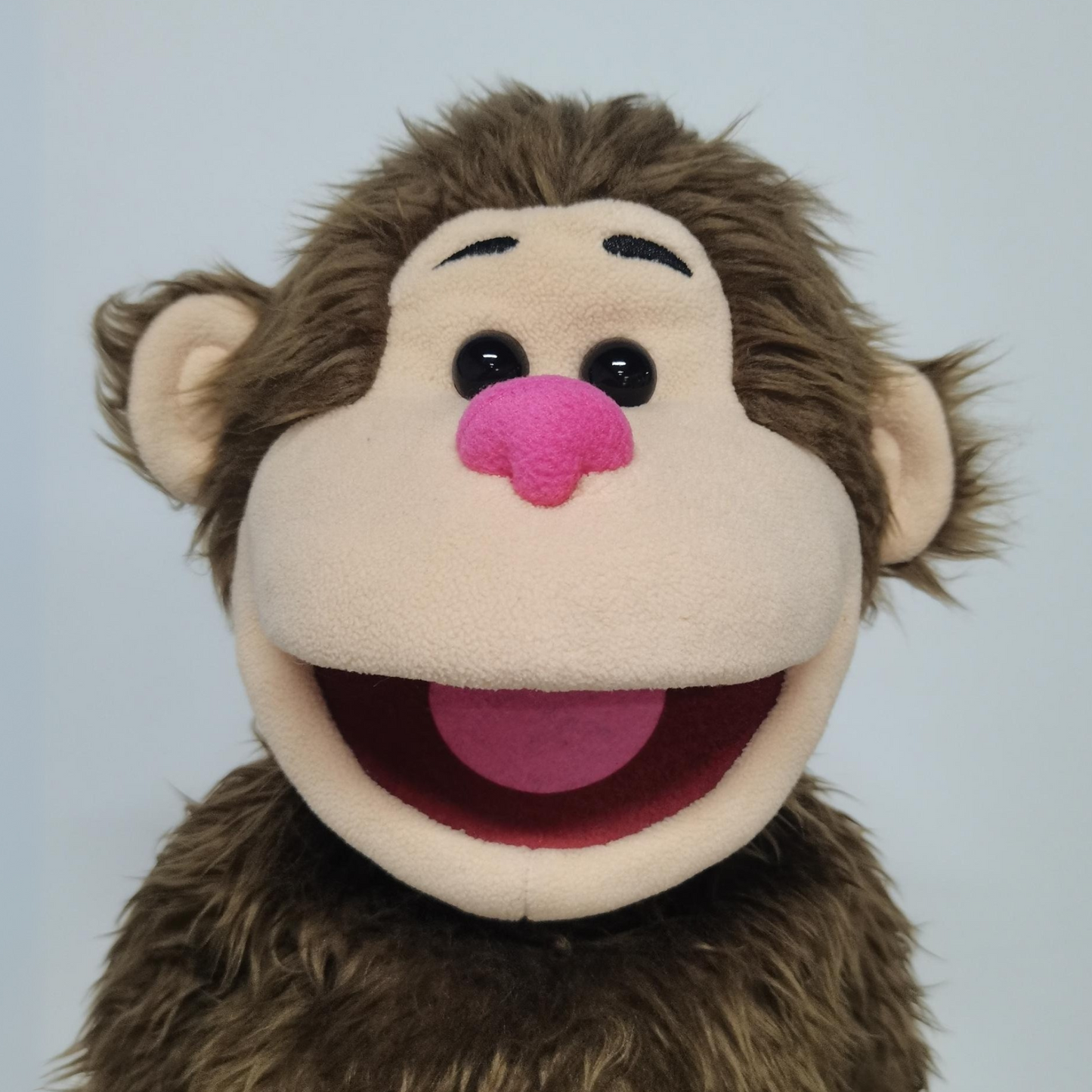 PRE-ORDER Elroy - Full-Body Brown Monkey Puppet (24"/60cm) Shipping October