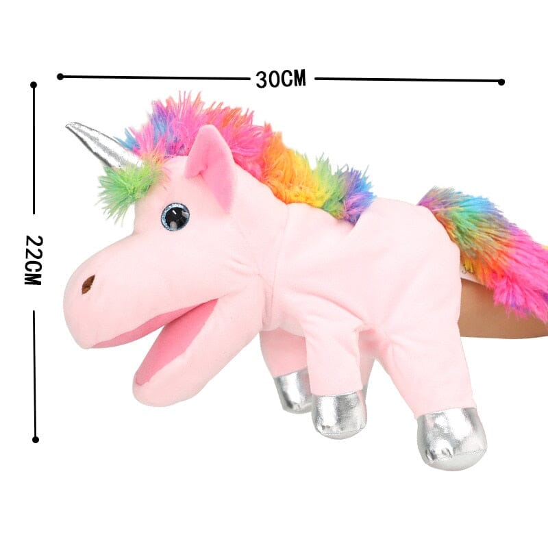 Big World Enterprises puppet Magical Manes - The Enchanting 30cm Unicorn Hand Puppets