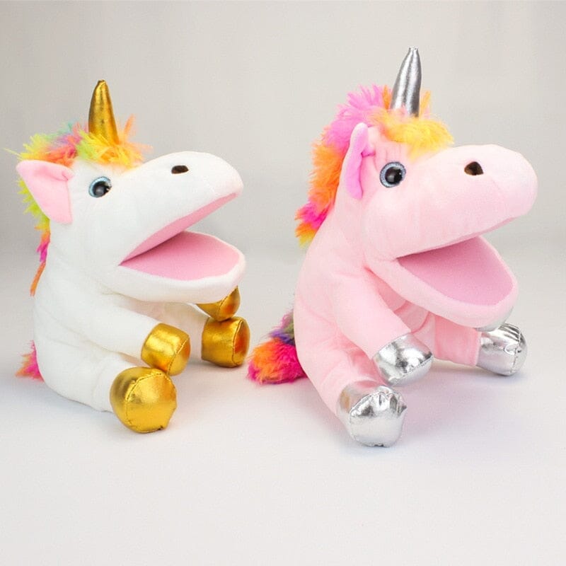 Big World Enterprises puppet Magical Manes - The Enchanting 30cm Unicorn Hand Puppets