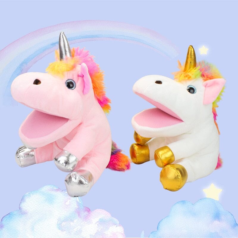 Big World Enterprises puppet Magical Manes - The Enchanting 30cm Unicorn Hand Puppets