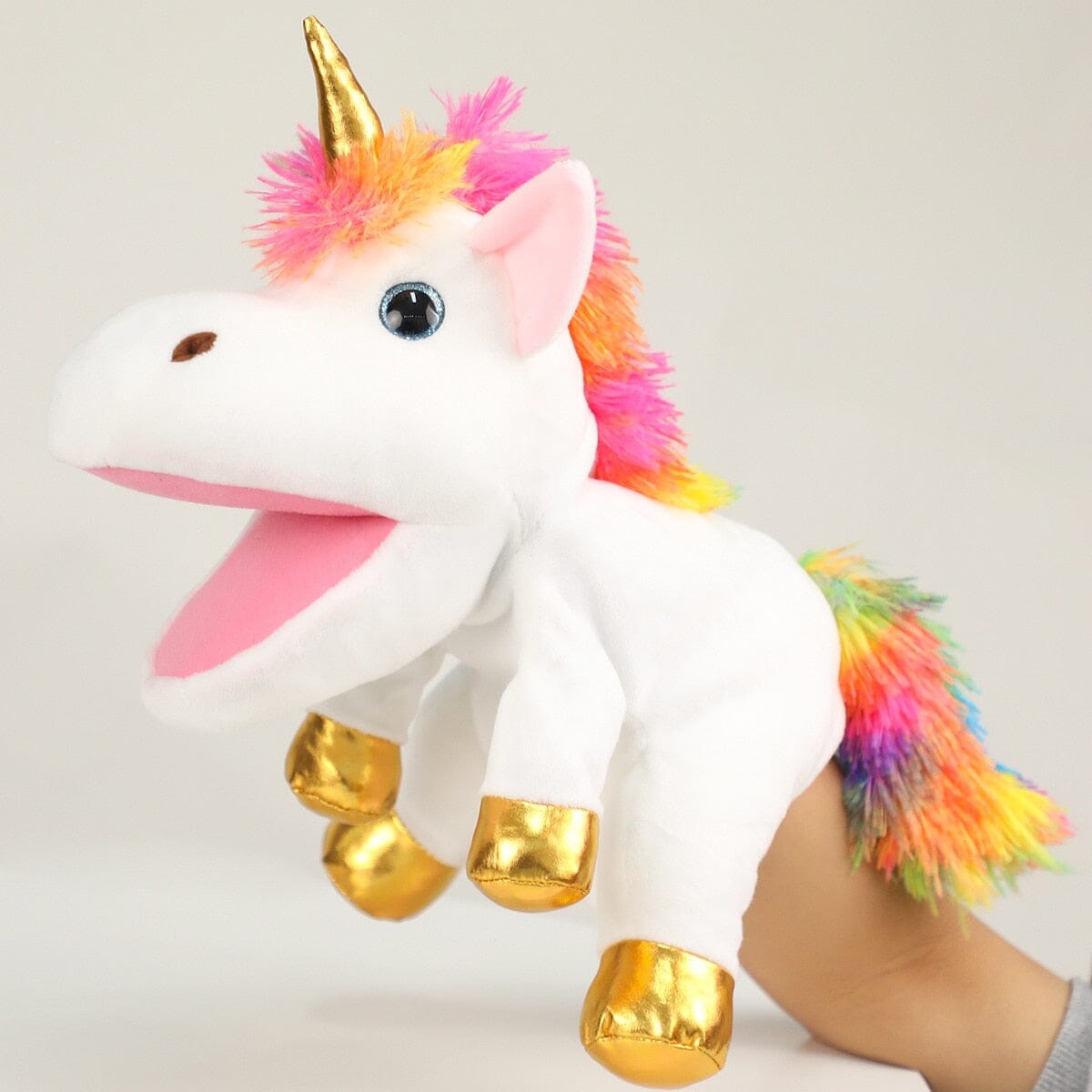 Big World Enterprises puppet White Magical Manes - The Enchanting 30cm Unicorn Hand Puppets