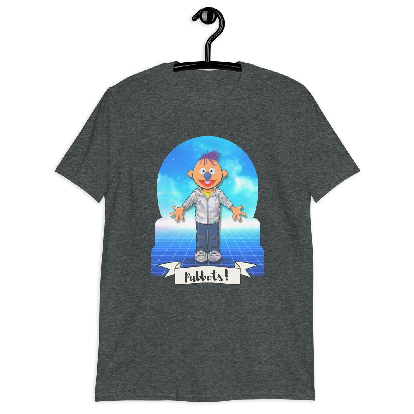 Pubbets Merch Dark Heather / S Pubbet 7: Jasper Short-Sleeve Unisex T-Shirt