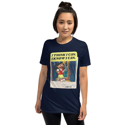 Pubbets Merch Navy / S Pubbet 6 Josie: I think I Can! Short-Sleeve Unisex T-Shirt