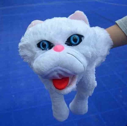 Pubbets! White Cat Supersized Safari 80cm Hand Puppets - Choose from 3 Animals