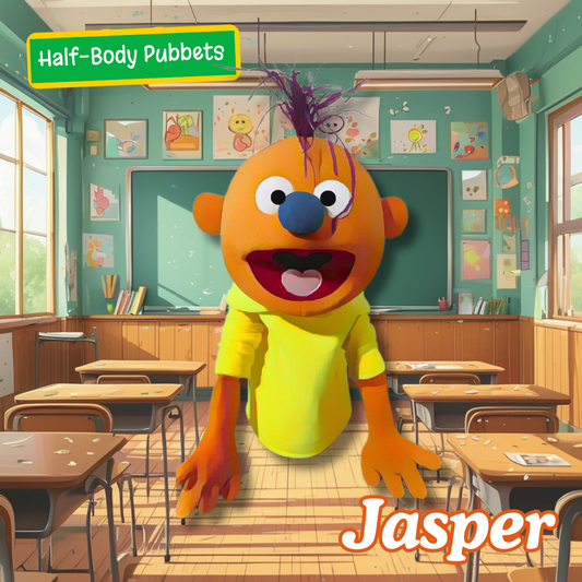 Half-Body Pubbet ‘Jasper’ – Premium 35cm Hand Puppet