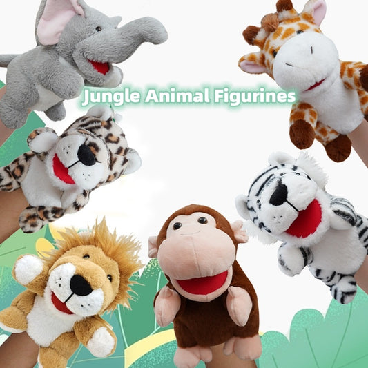 Pocket Pals Plush 25cm Hand Puppets - Adorable Animal Friends for Kids and Storytelling Fun