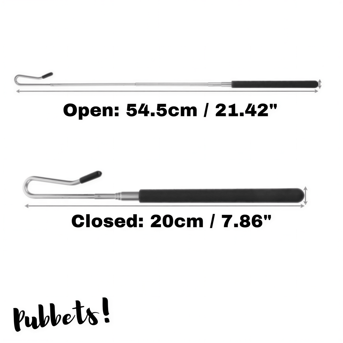 Arm Rod Extendable Arm Rod Set – Puppet Control Rods – Pubbets!