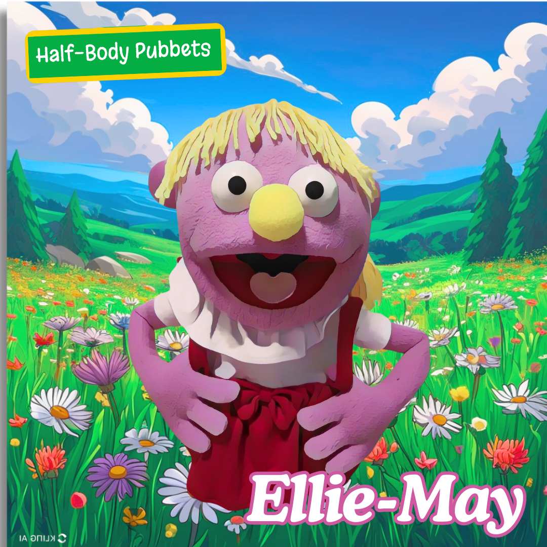 Pubbet Sidekick'Ellie May' - Premium 35cm Hand Puppet