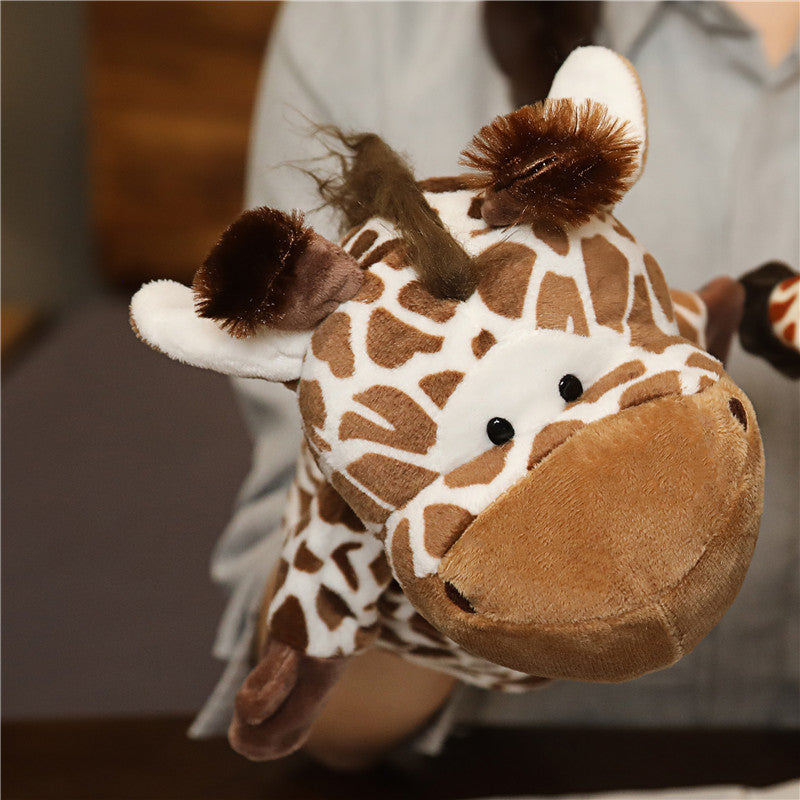 Safari Stars Hand Puppets - Premium Plush Animal Puppets for Storytelling & Play