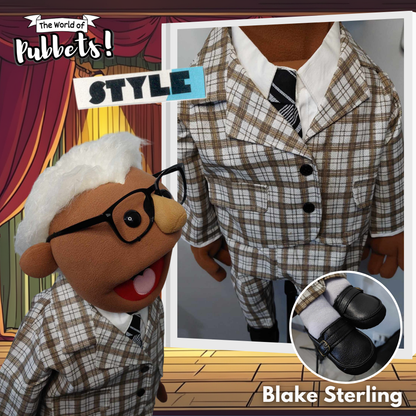 Blake Sterling - Premium Full-Body Newsreader Puppet