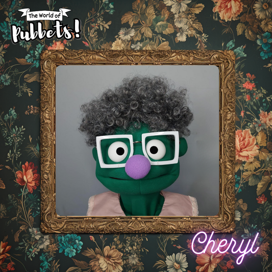 Grandma Cheryl - Premium 30" Full-Body Elderly Lady Puppet
