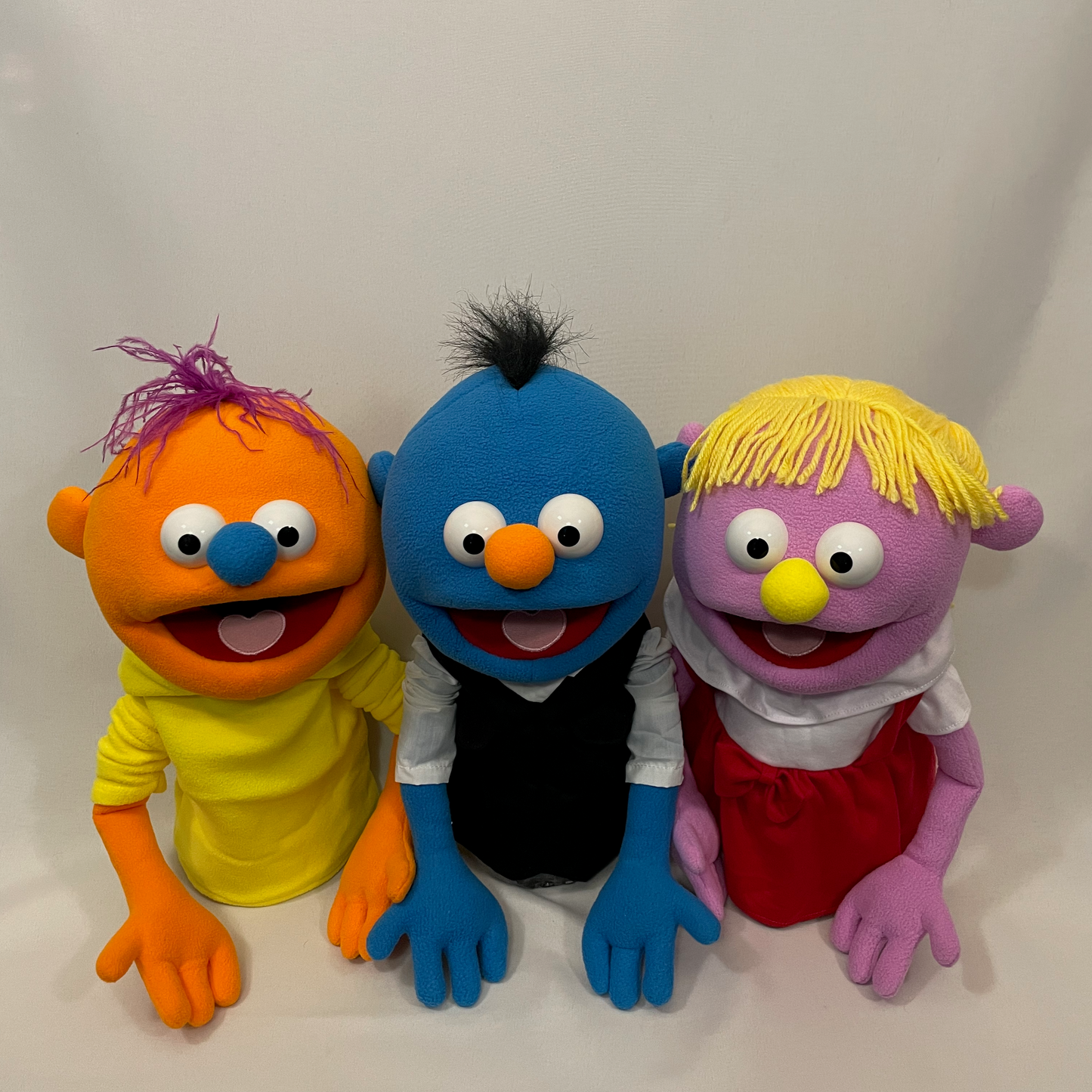 Pubbet Sidekick Bundle - 3 Premium 35cm Hand Puppets with Carry Bags SAVE 10%