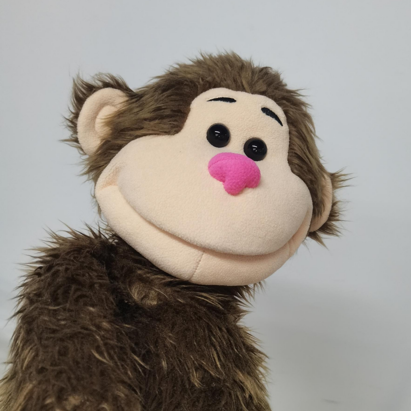 PRE-ORDER Elroy - Full-Body Brown Monkey Puppet (24"/60cm) Shipping October