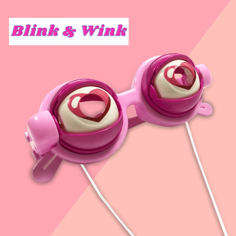 Blink & Wink Novelty Glasses - The Ultimate Selfie Accessory!