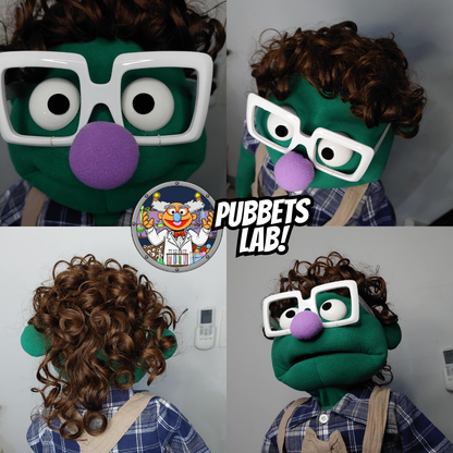 Luca - Premium 28" Full-Body Curly Haired Boy Puppet