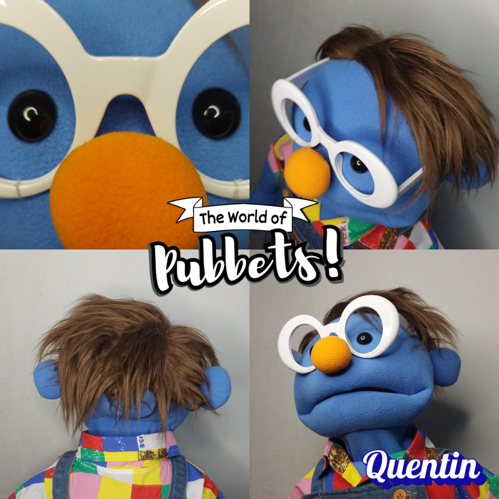 Quentin – The Inventor of Colors | Premium 28" Full-Body Puppet with Unique Outfit