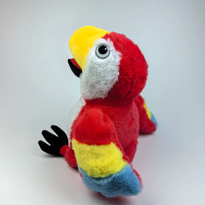 Interactive Plush Bird Hand Puppets - 6 Adorable Characters: Peacock, Flamingo, Bald Eagle, Owl, Parrot, Toucan