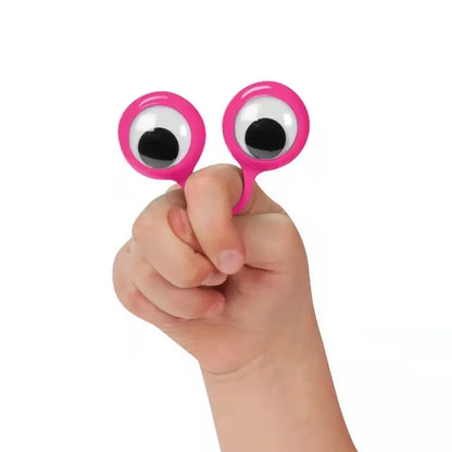 10 Pcs Eye Finger Puppets - Interactive Toys for Kids, Antistress Gadgets, and Puppetry Practice