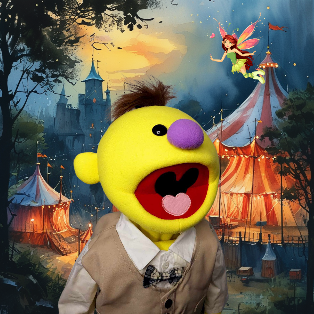 Wyatt - Premium Full-Body Yellow Boy Puppet