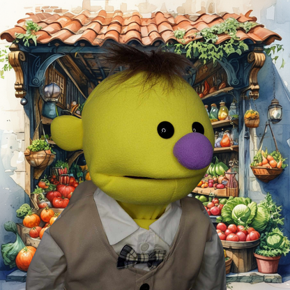 Wyatt - Premium Full-Body Yellow Boy Puppet