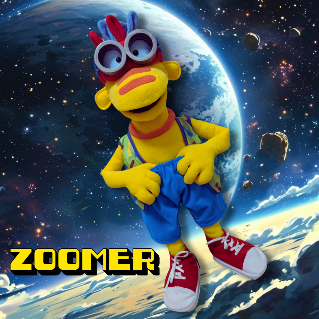 Zoomer! Full-Body Alien Hand Puppet