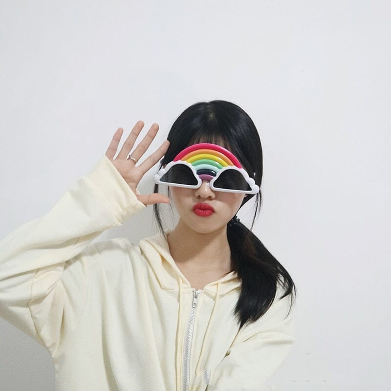 Big World Enterprises glasses Rainbow / Other Sunny Surprises - 24 Novelty Sunglasses to Choose From!