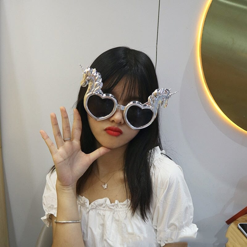 Big World Enterprises glasses Silver Unicorn / Other Sunny Surprises - 24 Novelty Sunglasses to Choose From!