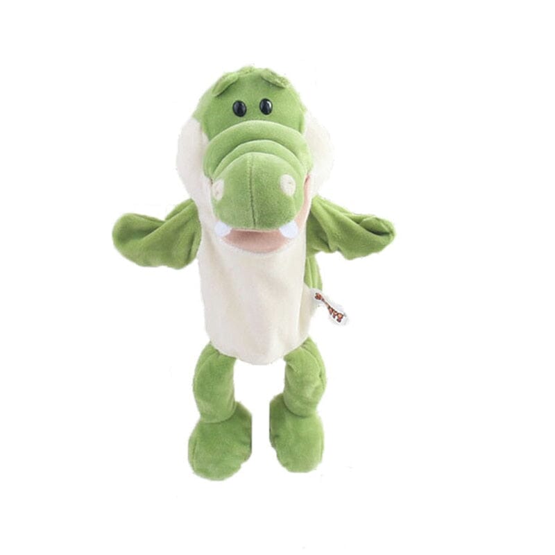 Big World Enterprises puppet Gator Pubbets Zoo 35cm Moving Mouth Animal Puppets