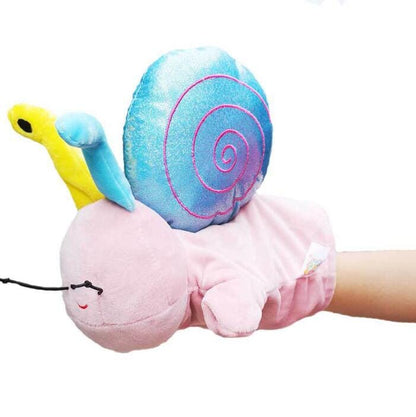Big World Enterprises puppet Squiggles the Snail - 22cm Hand Puppet