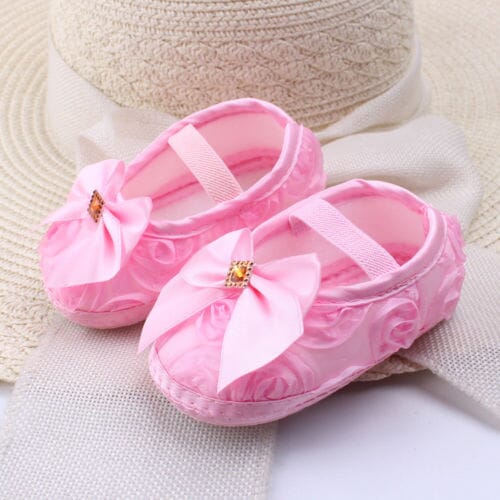 Blissy Premium Outfitters Pink / 13-18 Months Pubbets Fashionista Shoes with Charm & Bow. Perfectly Pubbet Sized!