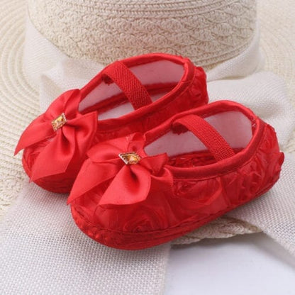 Blissy Premium Outfitters Red / 13-18 Months Pubbets Fashionista Shoes with Charm & Bow. Perfectly Pubbet Sized!