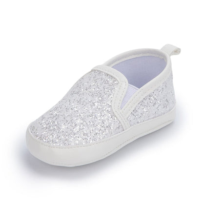Blissy Premium Outfitters White / 13-18 Months Pubbets Glitter Sneakers. Perfect for our Full-Body Puppets!