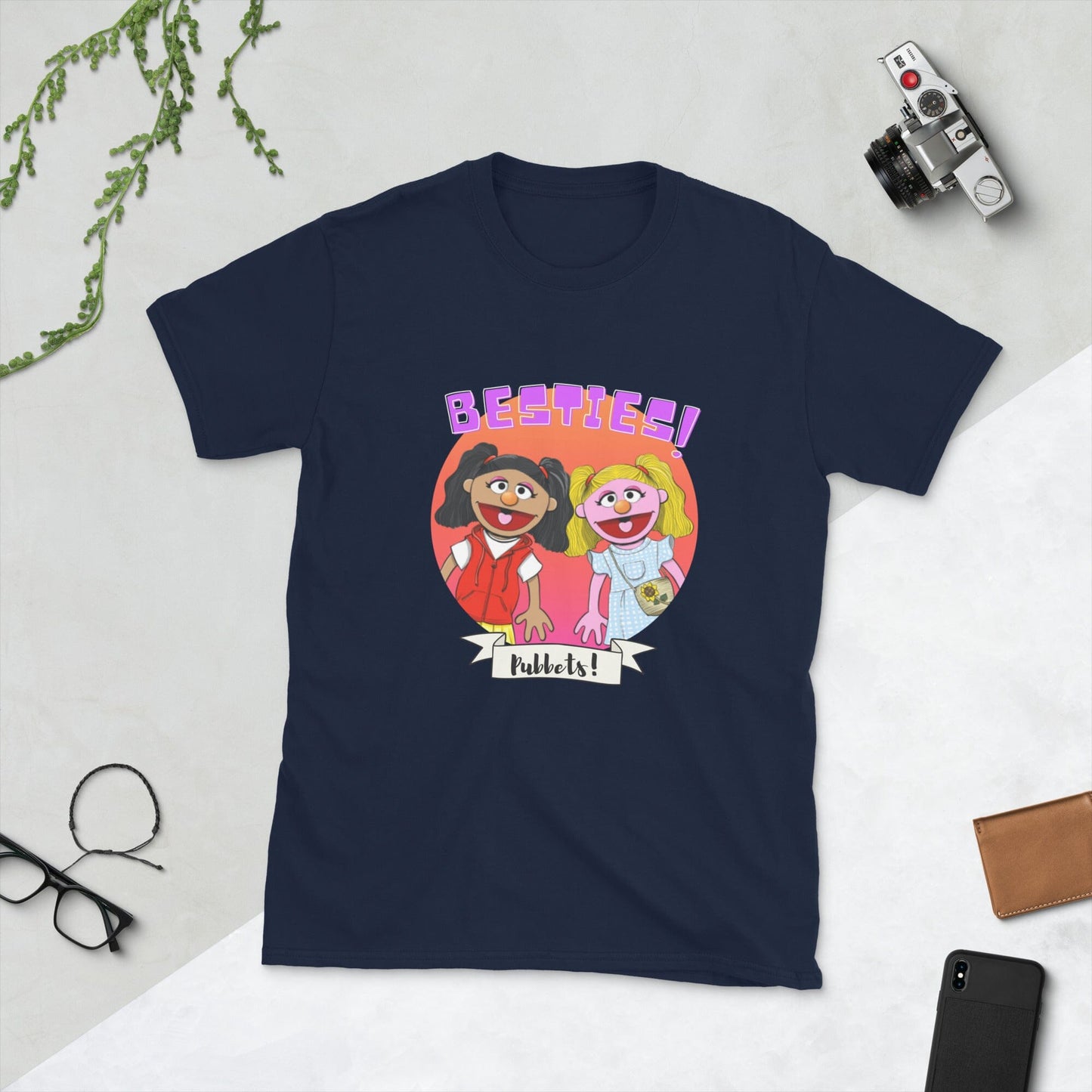 Pubbets Merch Rosey and Josie - Besties! Short-Sleeve Unisex T-Shirt