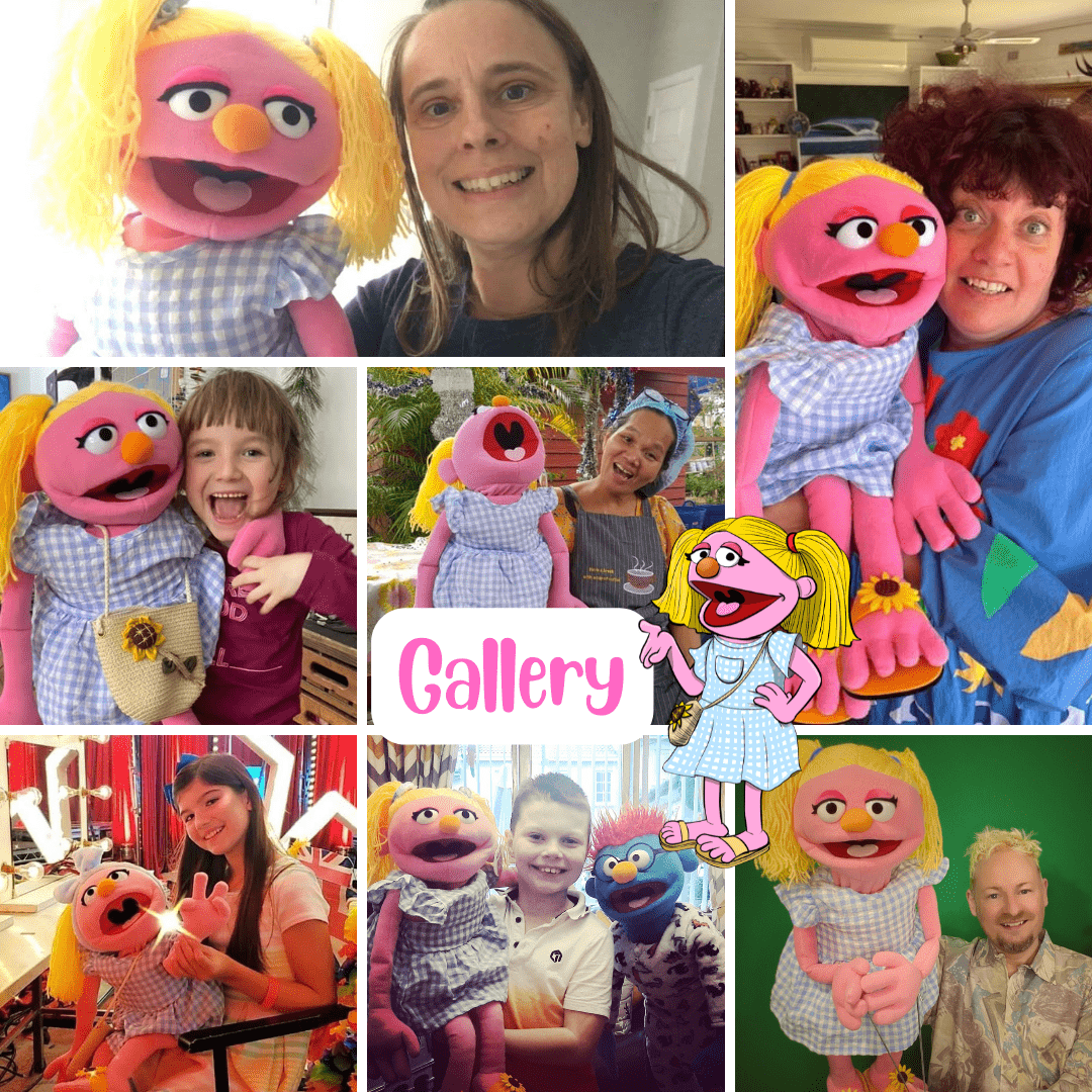 Pubbets! Puppets & Marionettes Pubbet 5: Rosey SOLD (2021)